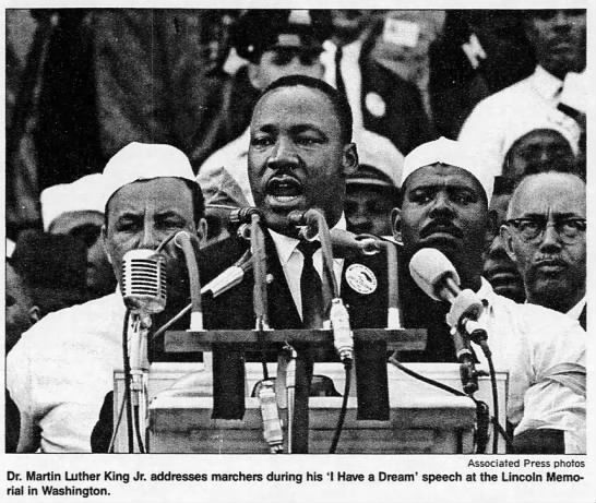 His "I have a dream" speach